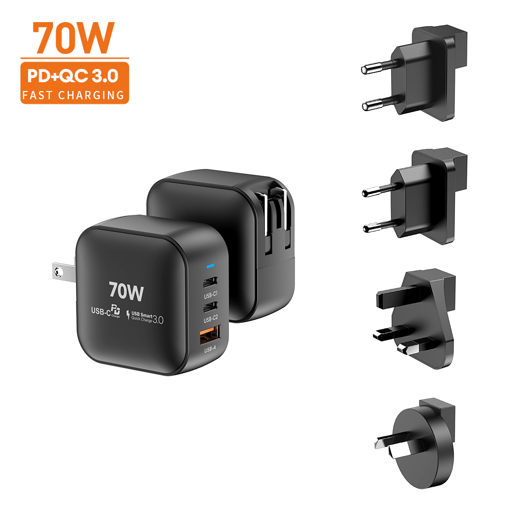 Vina New Tech GaN PD 70W Super Mini Fast Charger Type C Wall Charger ...